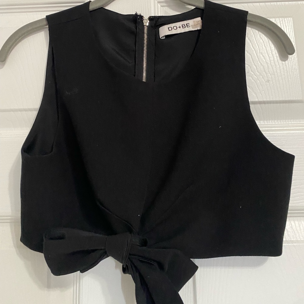 Black Crop Top
